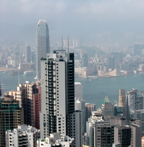 Hong Kong harbor