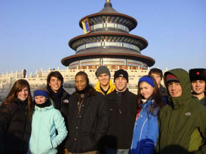 Students in Beijing Students in Beijing at Temple of Heaven